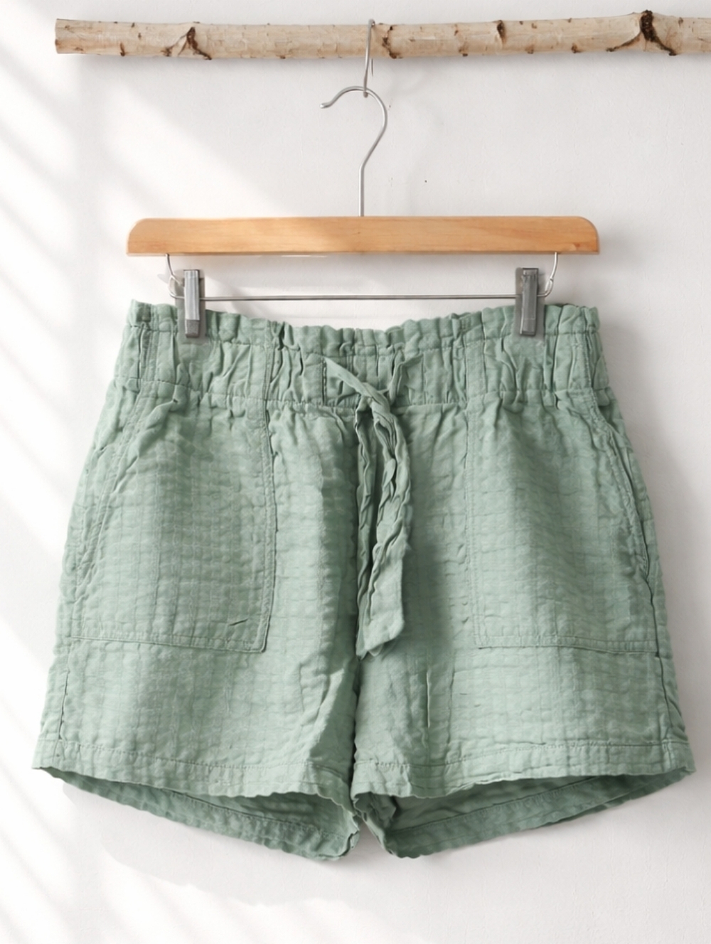 🔆𝟲/$𝟮𝟬 𝑯&𝑴 𝑮𝒊𝒓𝒍𝒔 𝑴𝒊𝒏𝒕 𝑮𝒓𝒆𝒆𝒏 𝑯𝒊-𝑹𝒊𝒔𝒆 𝑺𝒉𝒐𝒓𝒕𝒔 - Picture 2 of 10